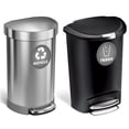 thumbnail image 3 of 4 Pack Recycle Logo and Trash can Sticker to Organize Your Trash - for Garbage containers and Recycle Bins - Premium Vinyl Decal (Grey, Medium), 3 of 8