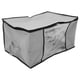 thumbnail image 1 of Caja de almacenamiento para ropa, sábanas y ropa de cama, organizador transparente para armario., 1 of 5