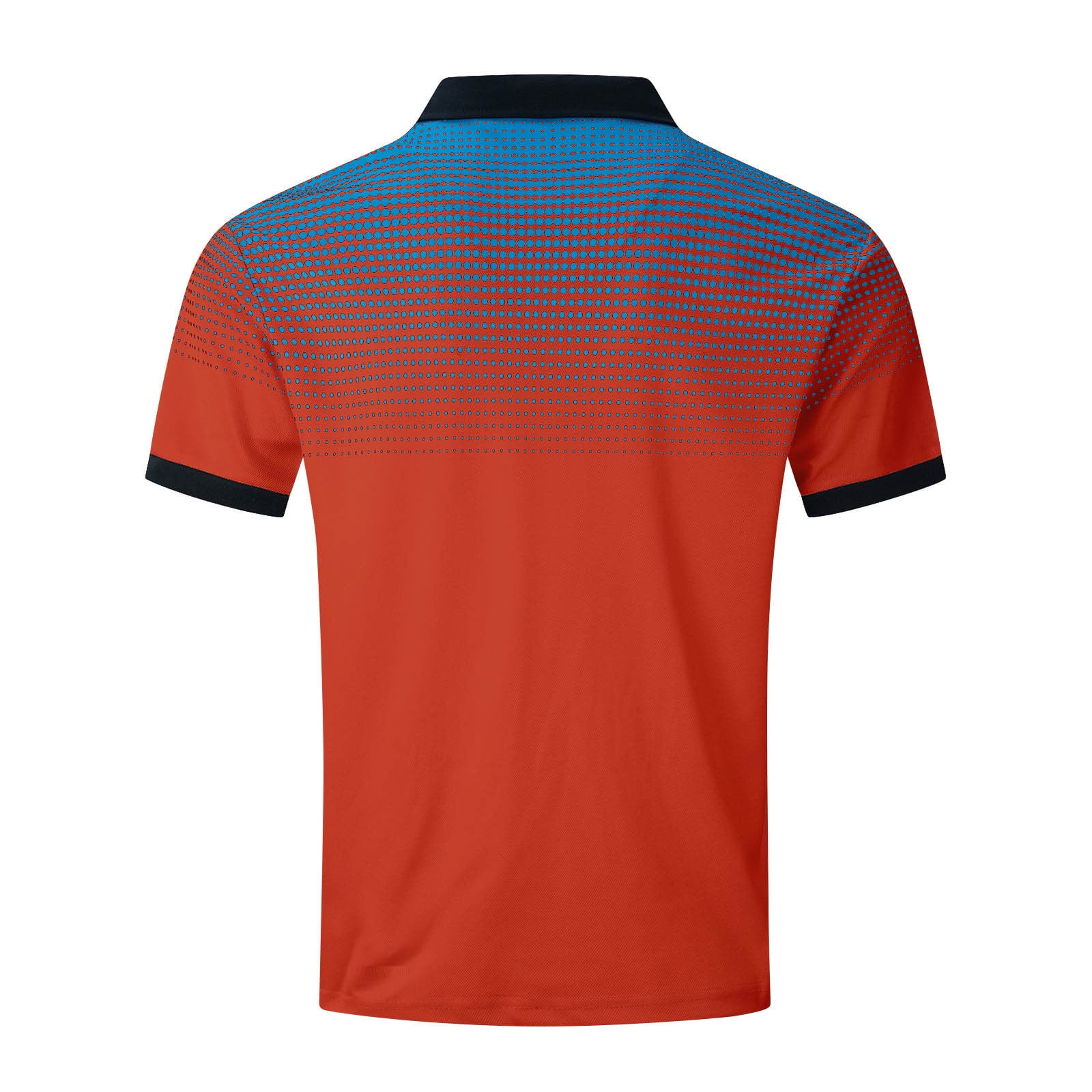 【お買い得!】 Polka Men's WREESH Gradient Top Sleeve Short Shirt Sport Clothing