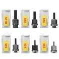 thumbnail image 2 of Labymos 6pcs Riveteuse Machine Accessoire Fileté Mandrin Rivet Écrou Outil Adaptateur Tige de Traction Riveteuse Remplacement, 2 of 7