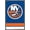 Barnwood Framed Version, variant on NHL New York Islanders - Logo 21 Wall Poster, 22.375" x 34"