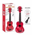 thumbnail image 1 of Ashley AIL 213R Soprano Ukulélé avec Gig Bag&44; Rouge, 1 of 1