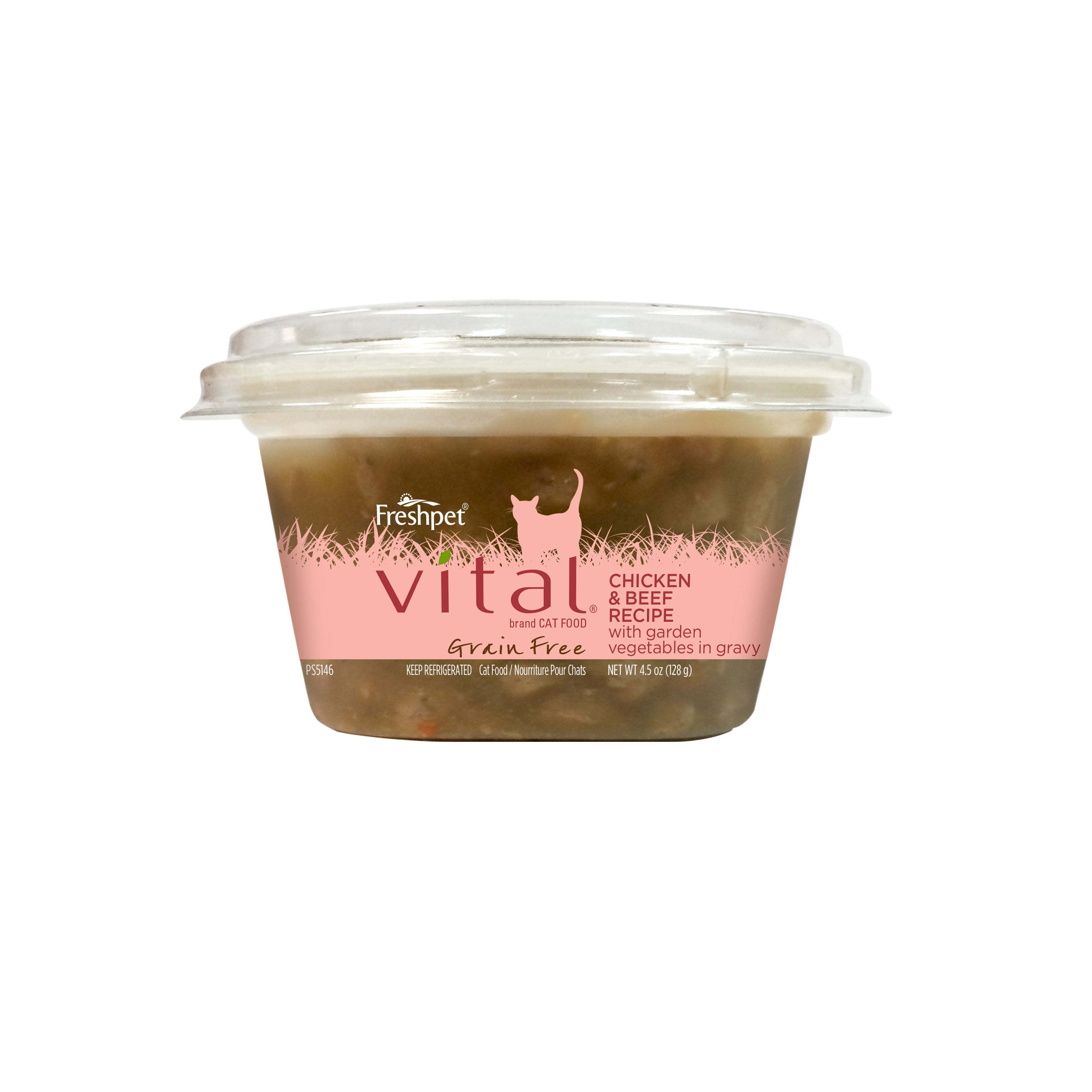 Freshpet Vital Grain Free Chicken & Beef Cat Cup, 4.5 Oz