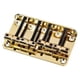 thumbnail image 4 of Professional Metal Four string Bass Bridge for 4 string Electric Bass Guitar (Golden), 4 of 4
