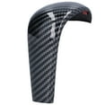 thumbnail image 2 of Embellecedor de cubierta de pomo de cambio de marchas, estilo fibra de carbono, reemplazo para Mazda 3 CX-30 con transmisión automática, 2 of 14