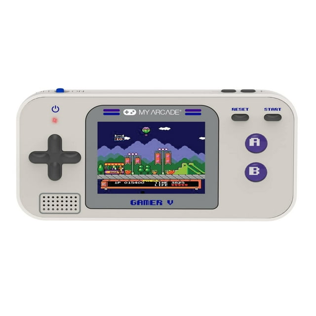 Sistema de juego portátil My Arcade Gamer V Classic Purple