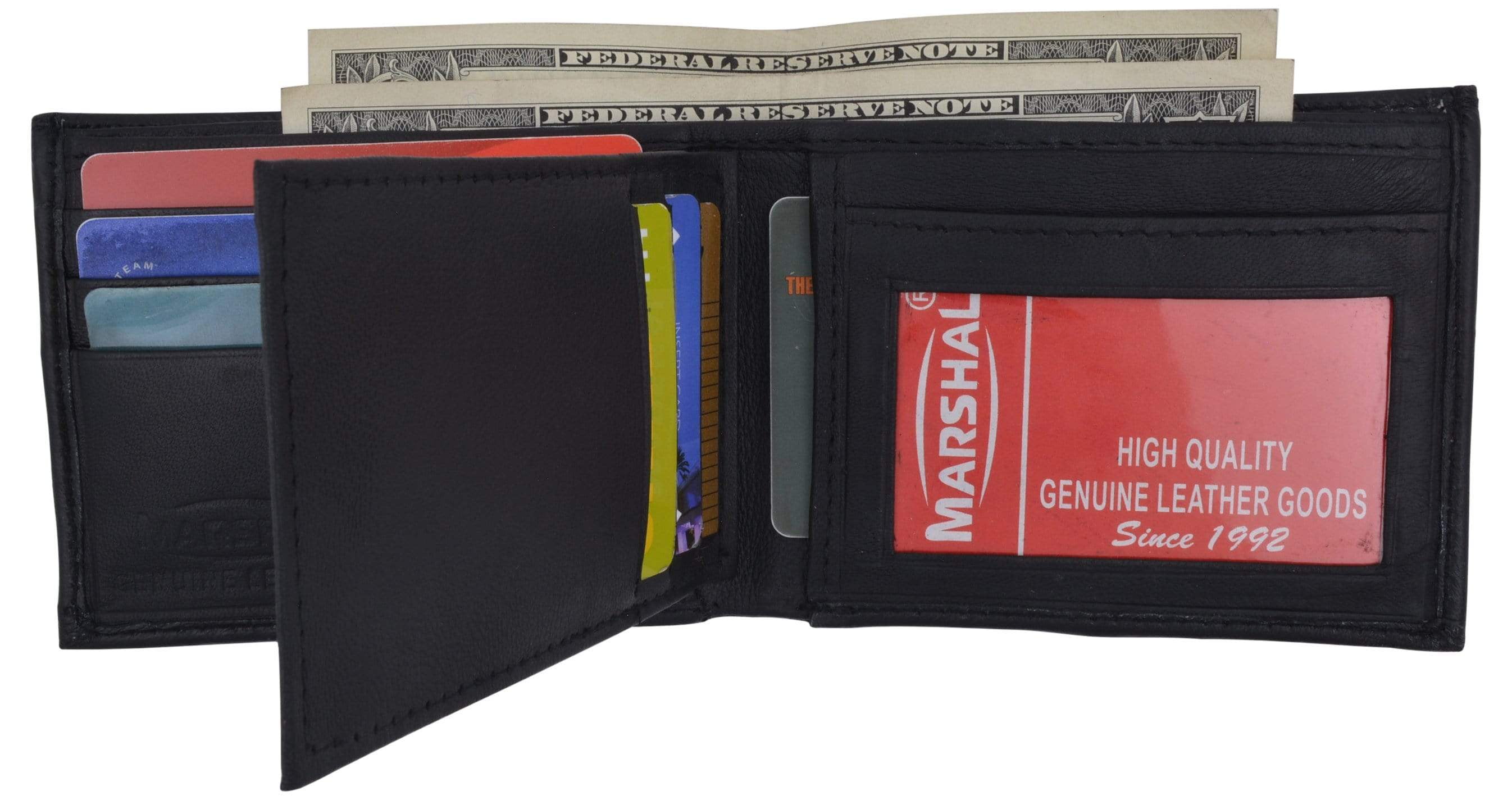 Genuine Leather Credit Card Mens Wallet (5001)