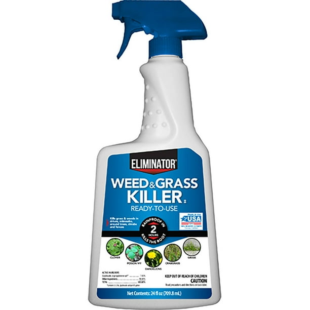 Eliminator Weed and Grass Killer ReadyToUse Liquid Trigger, 24 Ounces