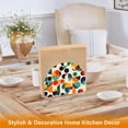 thumbnail image 6 of Yayeee Napkin Holder for Table Kitchen Paper Tissue Organization, Green Geometric, 6 of 8