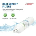 thumbnail image 6 of Swift Green Filters SGF-LB60 Rx Compatible Refrigerator Water Filter for LT600P, 5231JA2006A(1 Pack), 6 of 7
