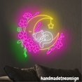 thumbnail image 4 of Handmadetneonsign Cat Sleeping Neon Sign, Cat Led Light, Pet Lover Gift, Home Bedroom Wall Art Decor 72551, 4 of 5