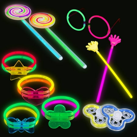 Lumistick Glowstick Bracelet Connectors And Toys Bundle Neon Light Lumistick Glowstick Bracelet Connectors And Toys Bundle Neon Light Up Party Favors With 100 8