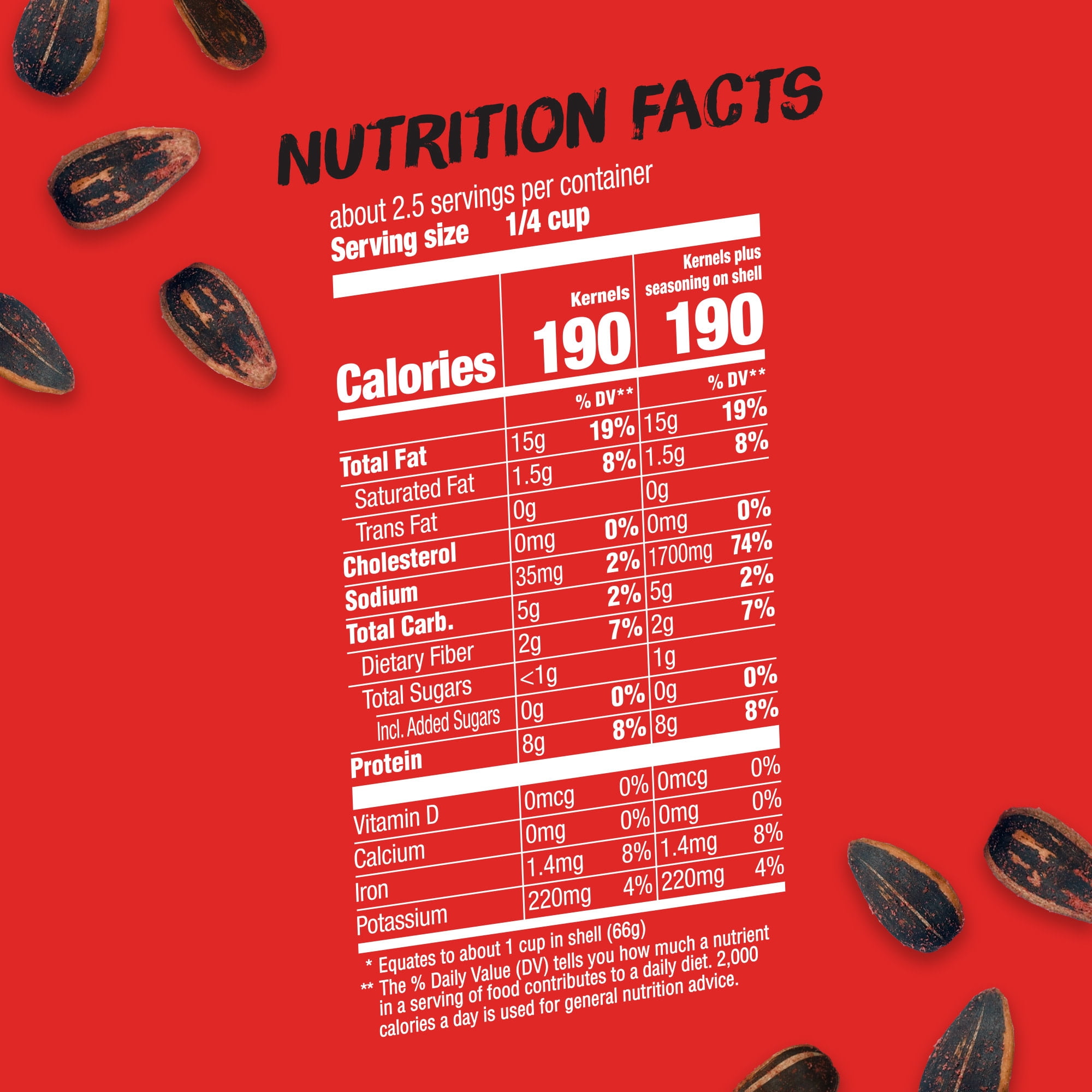 BIGS Taco Bell Fire Sauce Flavored Sunflower Seeds, Spicy Sunflower Seeds, 5.35 oz.