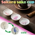 thumbnail image 1 of Printing Flower Changes When Cold Color Changing Ceramic Coffee Cup Bowl, 1 of 4