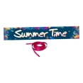 thumbnail image 1 of simhoa Banner, Summer Pool Hanging Banner, Pool Party Backdrop, Banner, Summer Backdrop Leaves, 1 of 8