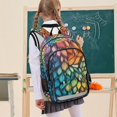 thumbnail image 7 of FORMRS School Backpack 17" Student Travel Bag with Laptop Compartment, Colorful Dragon Scales Pattern, 7 of 7