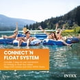 thumbnail image 7 of Intex River Run Inflatable Lake Floating Water Tube Lounger, Color Varies, 7 of 7
