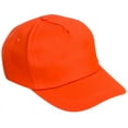 thumbnail image 2 of Adults Orange Color Baseball Hat Costume Accessory, 2 of 2
