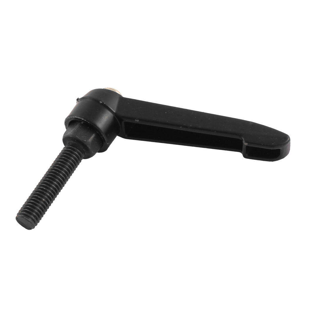 uxcell M8x35mm Male Thread Metal Adjustable Handle Lever Grip 3pcs Black 