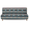 thumbnail image 2 of SCRAWLGOD Southwest Aztec Print Armless Couch Cover Stretch Anti Slip Sofa Cover for 3 Cushion Couch Washable Anti Scratch Sofa Slipcover for Pets, 2 of 9