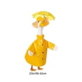 thumbnail image 6 of AZXY Yellow Raincoat Porch Goose Outfit, 23‑Inch Goose Clothing Costume for Cement Plastic Porch Goose Statue, Goose Clothes for Outdoor Garden Yard Lawn Patio Porch Decoration, 6 of 7
