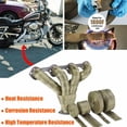thumbnail image 5 of Tela De Aislamiento Térmico Tubo De Escape De La Motocicleta Envoltura Térmica Cinta De Protección De Titanio Dorado 10 M Moyic VI008917-01, 5 of 5