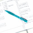 thumbnail image 2 of Pentel Icy Mechanical Pencil (0.7mm), Tinted Teal Blue Barrel, 2 of 2