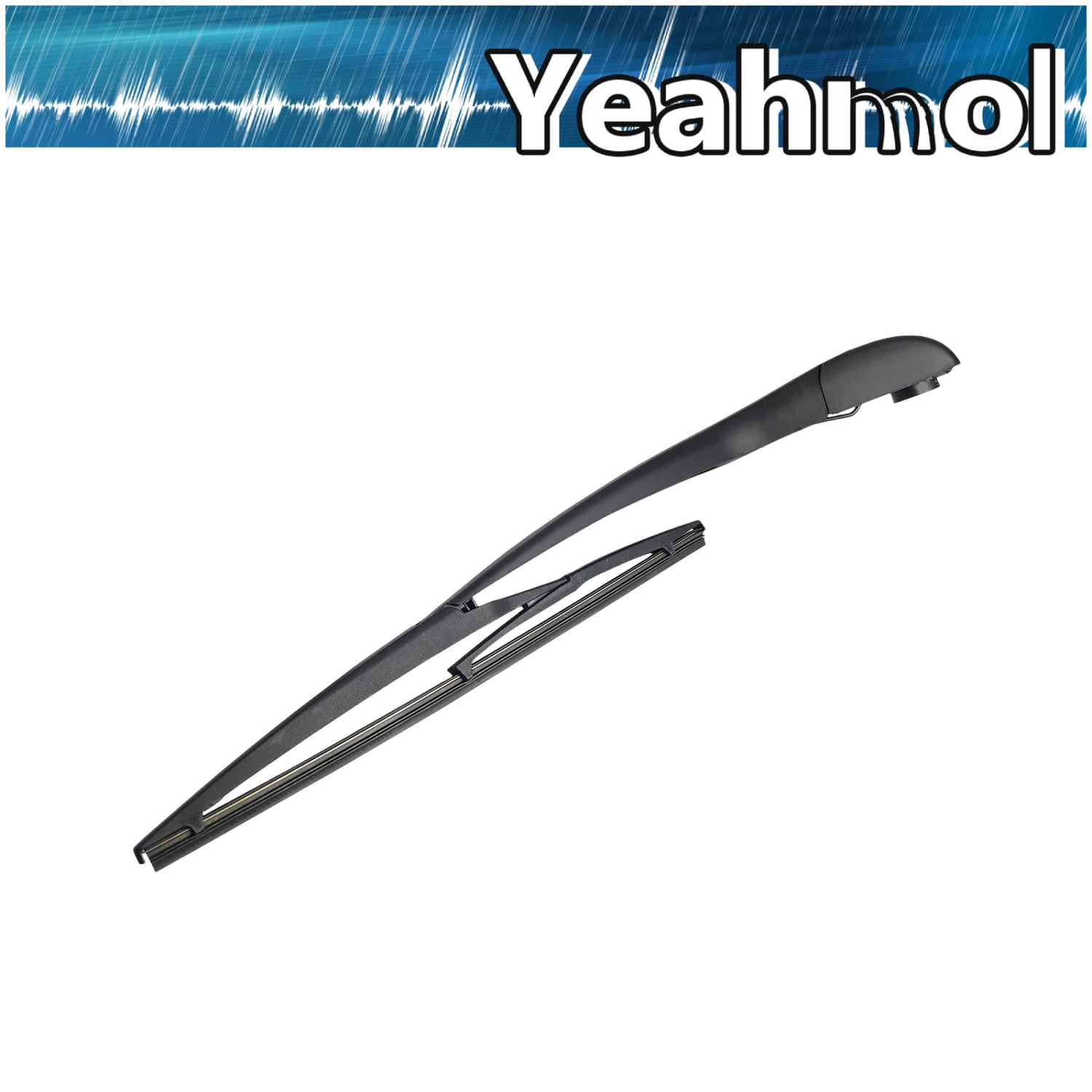 Yeahmol Fit For Dodge Journey 2020-2009, 24"+19"+12"+13" replacement for Windshield Wiper Blades and Rear Wiper with Arm Y26J214S