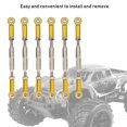 thumbnail image 4 of 6Pcs 88mm Aluminum, Push RodsTurnbuckle Rod Aluminum Alloy Push Alloy Adjustable RC Turnbuckle Linkage Accessories for RC Car Modelsred, 4 of 8