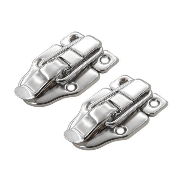 Paquete de 3-4 herramientas de , caja de joyería, pestillo, cajas de bloqueo, accesorio de Hardware 1 , 3 piezas Baoblaze Pestillo de caja de metal