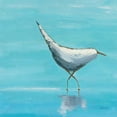 thumbnail image 2 of Adams, Phyllis 26x26 White Modern Wood Framed Museum Art Print Titled - Egret I Bright, 2 of 4