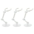 thumbnail image 4 of 10pcs Action Figure Stand, Lightweight and Portable Plastic Action Figure Display Holder, Sturdy and Adjustable Mini Doll Model Support Stand for Anime Figures Collection, 4 of 7