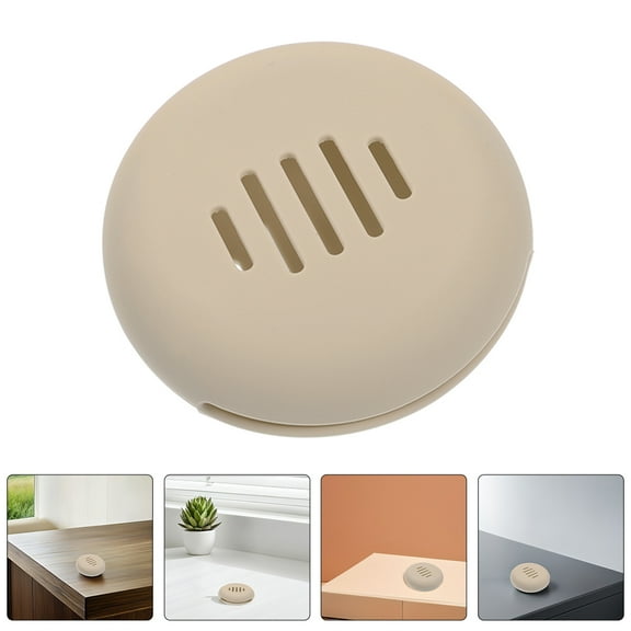 LABSERRON 3Pcs Silicone Makeup Puff Case Portable Storage For Travel Home Use Square Coffee