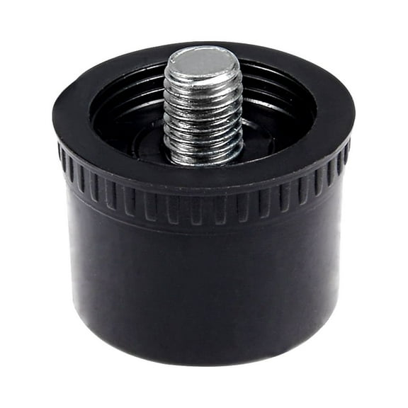 30mm Diameter Mallet Hammer Replacement Rubber Striking Head Tip Black
