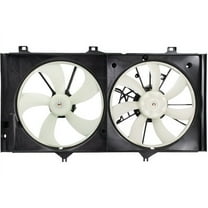 Radiator Fan Assembly - Compatible with 2005 - 2012 Toyota Avalon 2006 2007 2008 2009 2010 2011