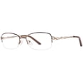 thumbnail image 1 of Image Cafe Women's IC5804 Brown Eyeglass Frame, 1 of 1