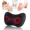 Ergonomic Design Black Safe Portable Car Companion Pillow Massager Equipped with Overheat Protection Device