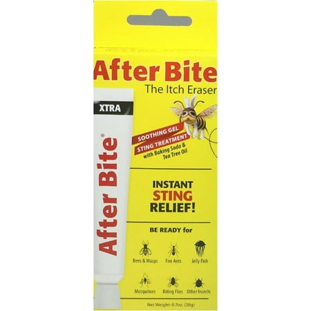 After Bite Extra Gel Itch Eraser Instant Sting Relief Cruelty Free 0.7oz