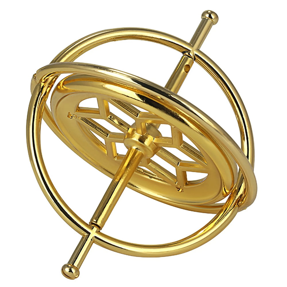 Metal Gyroscope Spinner Gyro Science Educational Learning BalaS5 