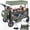 Light Gray, variant on SACVON 4-Seater Stroller Wagon with Side Entry, Canopy & Snack Tray, Includes Detachable Storage Bag That Converts to a Backpack–Black