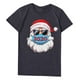 thumbnail image 2 of Puntoco Mujeres Moda Casual Manga corta Cuello redondo Impreso Feliz Navidad Camisa de algodón tops Puntoco Puntoco-4379, 2 of 4