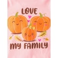 thumbnail image 3 of The Children's Place Baby Toddler Girls Long Sleeve Pumpkin Tee, 2-Pack, Sizes 12M-5T, 3 of 3