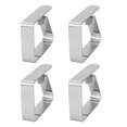 thumbnail image 2 of Table Clip， Stainless Steel 4pcs Tablecloth Clip, Household For Home, 2 of 8