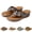 Light Ashy, variant on Women's Floral Wedge Flip Flops - Hollow Out Thong Sandals, Non-Slip Platform Summer Beach Casual Shoes