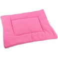 thumbnail image 3 of Rosa - Almohada universal para mascotas - Almohadilla para dormir cuadrada de vellón suave para perros y gatos - S: 45X32CM (1 pieza), 3 of 4
