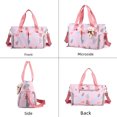 thumbnail image 4 of Bolso momia portátil de estilo coreano, bolso de almacenamiento cruzado de un solo hombro de gran capacidad para separación de ropa seca y húmeda Baoma, bolso multifuncional para madre y bebé, 4 of 5