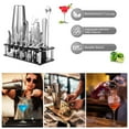 thumbnail image 5 of Cocktail Shaker Set, Boston Stainless Steel Bartender Kit with Acrylic Stand & Cocktail Recipes Book, 5 of 5