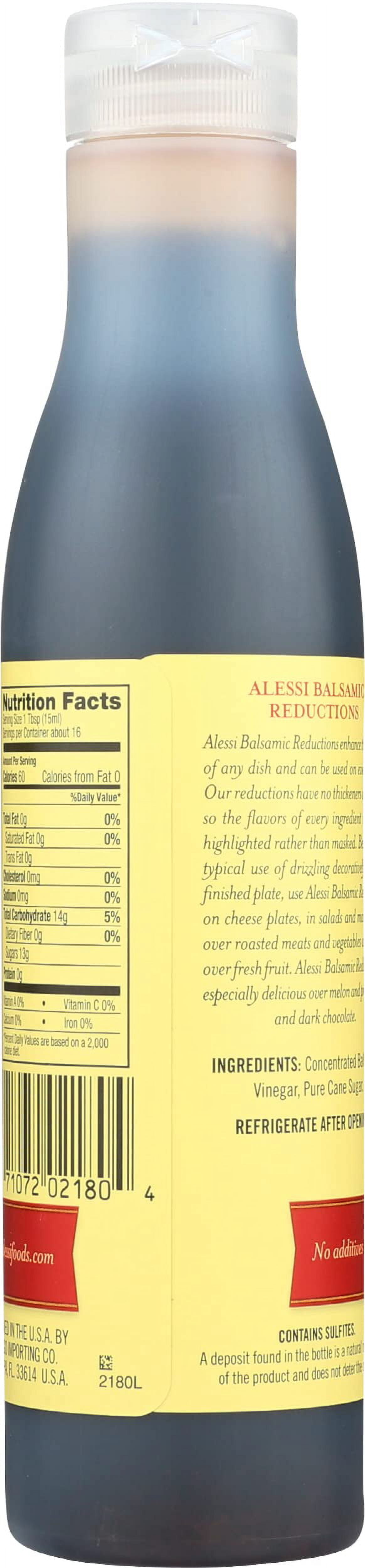 Alessi Balsamic Reduction Vinegar, 8.5 Ounce (Pack of 6)