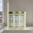 thumbnail image 2 of Perry Ellis 14.5 oz Soy Wax Blend 3 Wick Candle - Jasmine & Cedarwood, 2 of 4