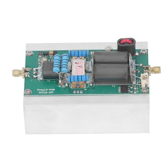 Shortwave Power , DC12-16V HF RF Linear Amp Stable Versatile For Intercom